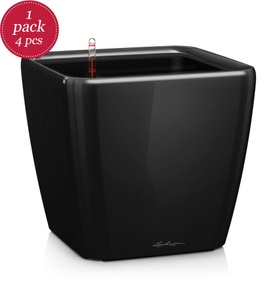 Lechuza, Lechuza - 3er-Set Blumenkästen mit Integriertem Bewässerungssystem Quadro Premium 43 LS - Rot, 