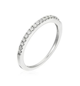 Le Diamantaire, Ring Tour de Diamanten - Weissgold 185g - Diamanten 019 Karat - Ringbreite: 01 cm, 