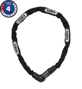 ABUS, ABUS 5805C Steel-O-Chain Kettenschloss schwarz 75cm 2019 Veloschlösser, Abus Kettenschloss 5805C/75 Steel-O-Chain | Sicherheitsstufe 4