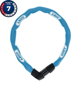 ABUS, ABUS Tresor 1385/85 Kettenschloss aqua 2019 Veloschlösser, 