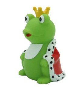 SOMBO, Sombo - Badeente Froschkönig - 7.5 x 8.5 cm, 