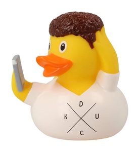 SOMBO, Sombo - Badeente Selfie - 7.5 x 8.5 cm, 