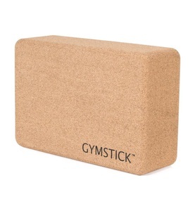 Gymstick, Gymstick - Yoga-Block Active Yoga 22.5 x 15 x 7.5 cm - Hellbraun, Gymstick Active Yoga Kork Block (1 Stk)