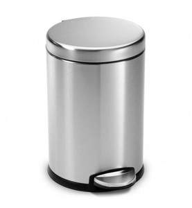 Simplehuman, Simplehuman CW1854CB runder Abfalleimer edelstahl, 