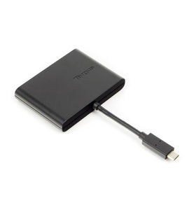 Targus, Targus - USB-C auf HDMI/USB-C/USB-A Adapter - Schwarz, 