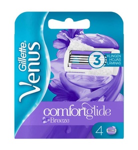 Gillette, Gillette for Women Venus Systemklingen Comfortglide, Gillette Venus Comfortglide Breeze ? 4er