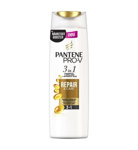 Pantène, Pantene - Shampoo Pro V 3in1 Repair & Care - 250 ml, Pantene Pro-V 3in1 Shampoo