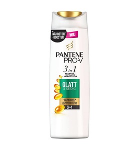 Pantène, Pantene - Shampoo Pro V Smooth & Silky - 6 x 250 ml, Pantene Pro-V 3in1 Shampoo