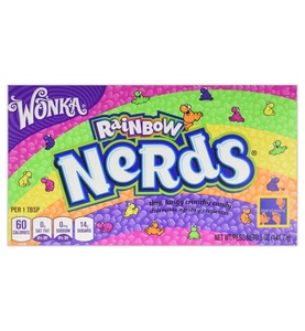 Wine & gourmet, Wine & Gourmet - Nestle Wonka Nerds Rainbow Video - 141.7 g, Nerds Rainbow Mini Dragees mit Frucht Geschmack