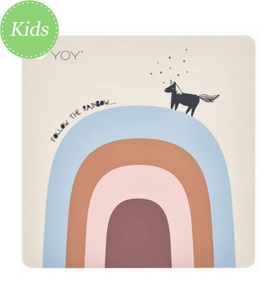 Oyoy Living Design - Platzmatte Follow the rainbow - 38 x 38 x 0.15 cm