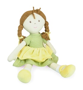 Edukalu, Edukalu - Honey Puppe - 0+ Monate, Tikiri - Honey Kuschelpuppe 38cm