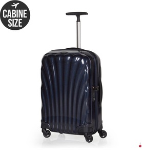 Samsonite 1, Samsonite - Koffer Cosmolite Spinner 55 cm / 36 L - Dunkelblau, Cosmolite - Spinner 55cm in Midnight Blue