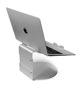 Unotec, Notebook-Basis höhenverstellar - Aluminium, 