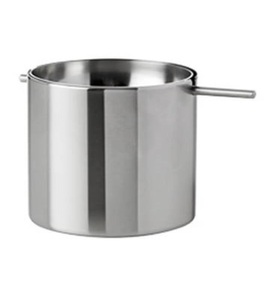 STELTON, Stelton - Aschenbecher AJ Revolving Ashtray Small - Silber, Aschenbecher Cylinda-Line metall Kipp-Aschenbecher - Stelton metall en metall