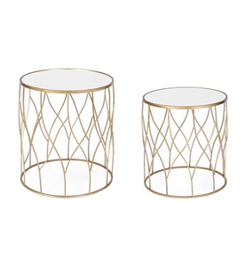 mutoni lifestyle, Beistelltisch Elenor rund J16 (2er-Set), Beistelltisch Elenor rund J16 (2er-Set)