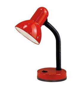 Eglo, Eglo BASIC TL flexi-bel 1x40W/E27 rot, Tischlampe Basic rot