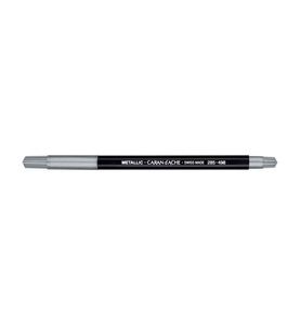 CARAN D'ACHE - Filzstift Fibre Fancolor - Silber