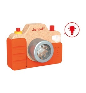 Janod, Janod Kamera mit Licht und Sound aus Holz, 