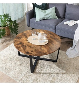 Vasagle - Couchtisch LCT88X - Braun und Schwarz
