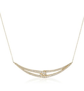 Accessory, Accessory - Halskette Douceur du soir - Silber, 