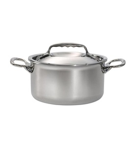 de Buyer, 1x AFFINITY Bratentopf Ø 24cm inkl. Deckel, Induktion, AFFINITY Bratentopf D:24cm inkl. Deckel Induktion