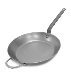 de Buyer, De Buyer-Mineral B Lyonnaise Bratpfanne, 32 cm, MINERAL B ELEMENT Eisenpfanne D:32cm Gegengriff Induktion