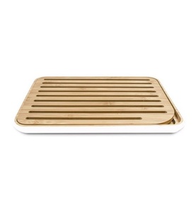 andersign, 4x Pebbly Brotschneidebrett, weiss, 25x35 cm, diverse Schneidebrett Pebbly