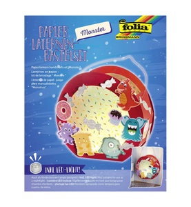 folia, Folia - Laternen-Bastelset aus Papier MONSTER, Soehnle - Ersatzfilter Luftbefeuchter Airfresh Hygro 500, Blau, One Size