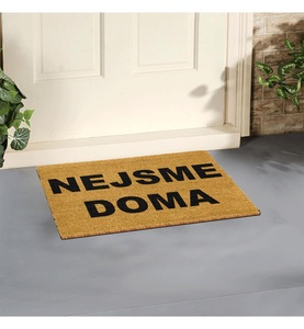 Home, Home - Fussmatte Nejsme - 60 x 40 x 1.5 cm - Camel, 