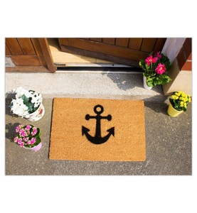 Home, Home - Fussmatte Anchor 60 x 40 x 1.5 - Camel, 