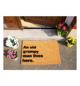 Home, Home - Fussmatte Grumpyman 60 x 40 x 1.5 cm - Camel, 