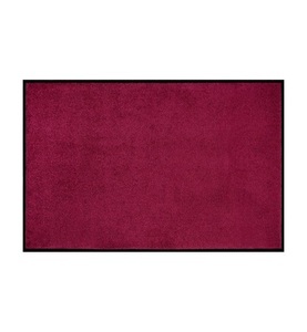 White Label - Fussmatte - 80 x 120 cm - Dunkelrot