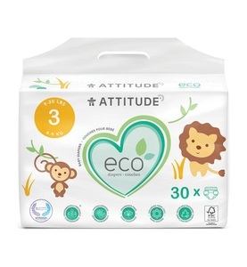 Attitude, Attitude Eco Windeln Grösse 3, Attitude Eco Windeln