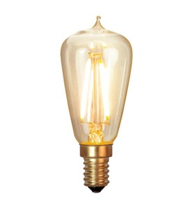 Star Trading, Star Trading - LED Glühbirne E14 ST38 - Soft Glow, E14 1,7W 827 LED-Rustikalampe, dimmbar