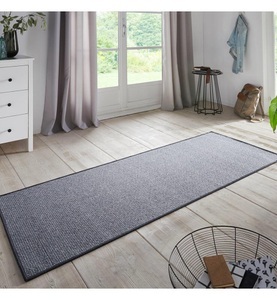 BT Carpet - Flurläufer  Bouclé  - 67 x 300 cm - Grau