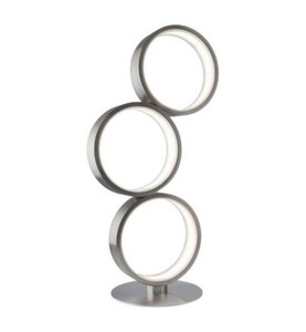 Sompex, LED-Tischleuchte Loop mit drei Ringen, dimmbar, 