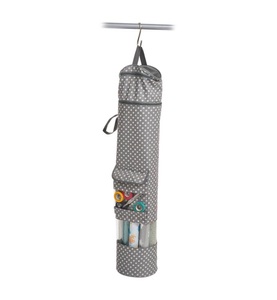 undefined, Geschenkspapier- Organizer Poly, Zeller Present Geschenkpapierhalter Grau