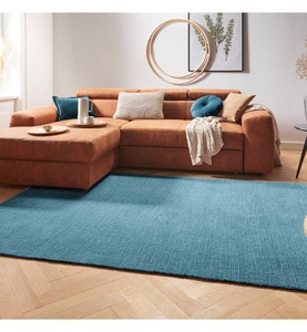 Mint - Kurzflor TeppichSupersoft Cloud - 120 x 170 cm - Petrolblau