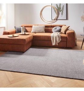 Mint - Kurzflor TeppichSupersoft Cloud - 120 x 170 cm - Hellgrau