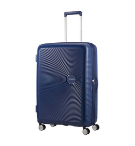 American Tourister, American Tourister - Koffer Spinner 77 cm / 97-110 L - Marinblau, American Tourister® Koffer »Soundbox«, 4 Rollen