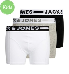 Jack & Jones - 3er-Pack Boxershorts Sense - 3 Farbtöne