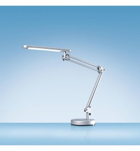 Hansa, Hansa LED-Schreibtischlampe 4 STARS mit Fuß silber, HANSA Tischleuchte LED 240V/6W 415010641 silber mit Fuss 4 Stars