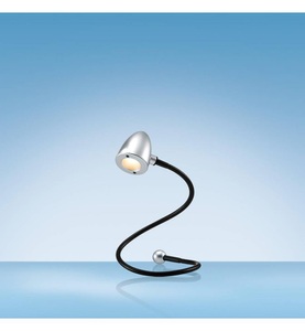 Hansa, Hansa LED-USB-Leuchte SNAKE Höhe 350 mm silber, Hansa LED-USB-Leuchte SNAKE, Höhe 350 mm, silber