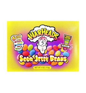 Wine & gourmet, Wine & Gourmet - Warhead Theater Box Sour Jelly Beans - 113 g, Warheads Sour Jelly Beans 113g