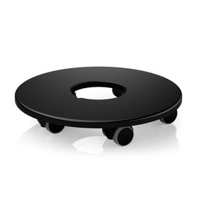 Lechuza, Lechuza - Rolluntersetzer Classico/Quadro 50, Canto 40 cm - Schwarz, Rolluntersetzer