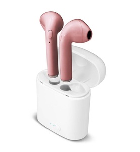 Unotec, Bluetooth-Kopfhörer Twin X - roségoldfarben, 