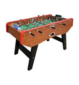 Jt2d loisirs, JT2D loisirs - Kickertisch Original - Hellbraun und Schwarz - Schwarz und Hellbraun, 
