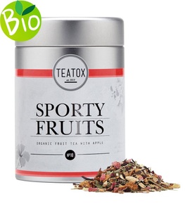 Teatox, Teatox Bio Sporty Fruits Tee, lose, Teatox Sporty Fruits - 90 g