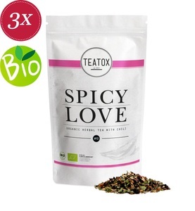 Teatox, Teatox Spicy Love Kräutertee mit Chilli - Nachfüllbeutel 70 g, Teatox Spicy Love Kräutertee mit Chilli - Nachfüllbeutel 70 g
