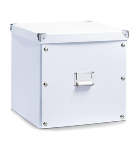 undefined, Aufbewahrungsbox, Aufbewahrungsbox in Weiss | 33.5 × 32 × 33 cm